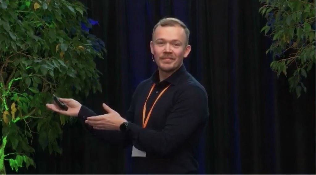 Photo of the presentation
